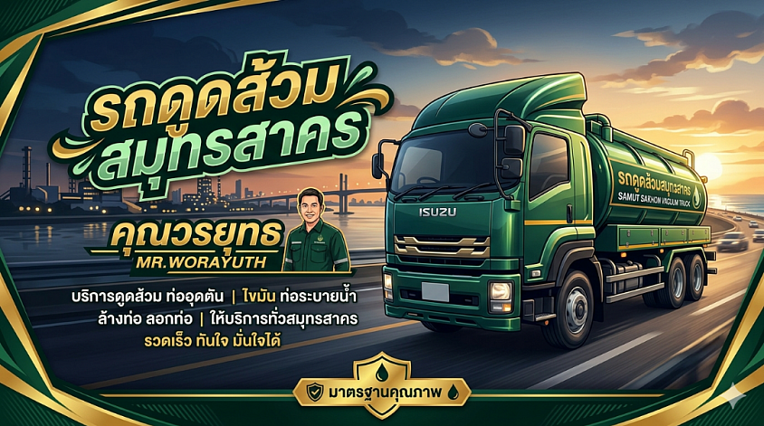 รถดูดส้วมพันท้ายนรสิงห์